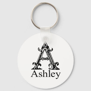 Fancy monogram: Ashley Sleutelhanger
