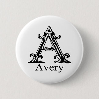 Fancy monogram: Avery Ronde Button 5,7 Cm