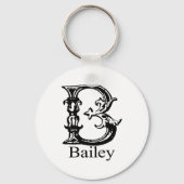 Fancy monogram: Bailey Sleutelhanger (Voorkant)