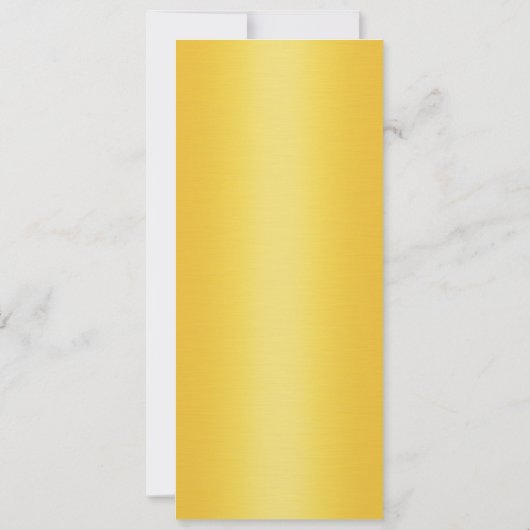 Fancy Monogram Bewaar de Datum (goud) Save The Date (Achterkant)