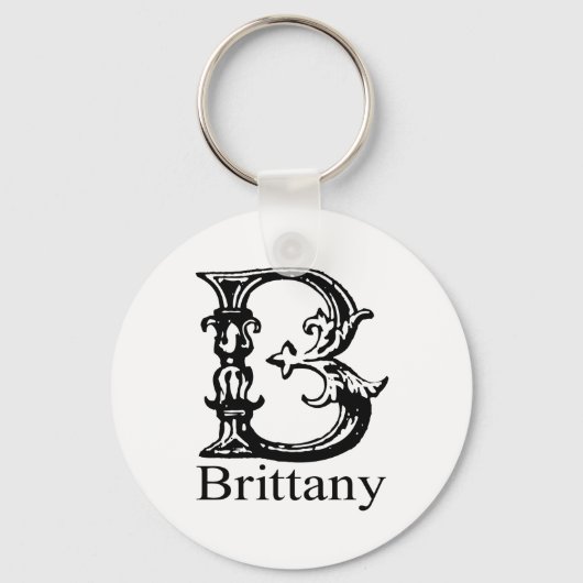 Fancy monogram: Bretagne Sleutelhanger (Voorkant)