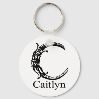 Fancy monogram: Caitlyn Sleutelhanger
