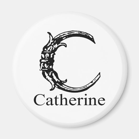 Fancy Monogram: Catherine Magneet (Voorkant)