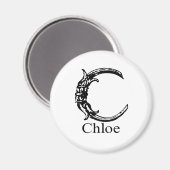 Fancy Monogram: Chloe Magneet (Voorkant / Achterkant)