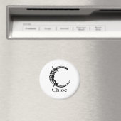 Fancy Monogram: Chloe Magneet (Insitu (Vaatwasser))