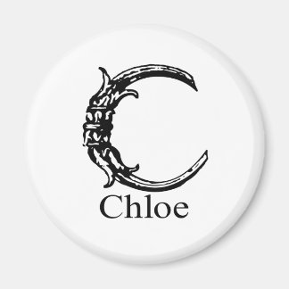 Fancy Monogram: Chloe Magneet