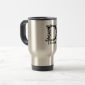 Fancy monogram: Dawn Reisbeker (Voorkant links)
