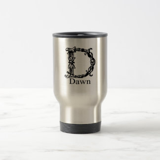 Fancy monogram: Dawn Reisbeker
