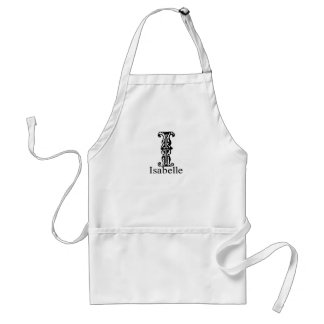 Fancy monogram: Isabelle Standaard Schort