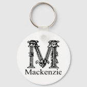 Fancy monogram: Mackenzie Sleutelhanger (Voorkant)