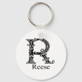 Fancy monogram: Reese Sleutelhanger (Voorkant)