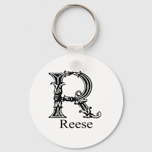Fancy monogram: Reese Sleutelhanger (Voorkant)