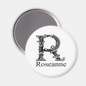 Fancy Monogram: Roseanne Magneet (Voorkant / Achterkant)