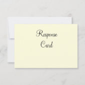 Fancy Monogram RSVP (gebroken wit) Kaartje (Achterkant)