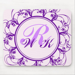 Fancy Monogrammed-Muismat Muismat