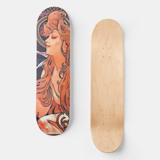 Fancy Mucha Skateboard (Voorkant)