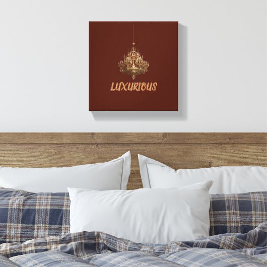 Fancy muurkunst canvas afdruk (Insitu (Slaapkamer))