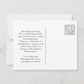 Fancy muziekconcert koor Uitnodiging Schoolkoor (Achterkant)