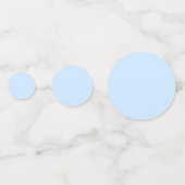 Fancy Muzieknoten blauw Confetti (Achterkanten)