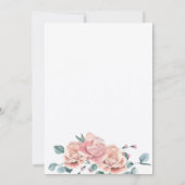 Fancy nail art Verjaardagsuitnodiging Kaart (Achterkant)