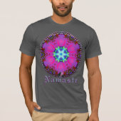 Fancy Namaste Kaleidoscoop T-shirt (Voorkant)