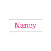Fancy Nancy Persoonlijke Seriële tekst Zelfinktende Stempel (Design)