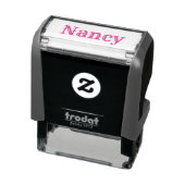 Fancy Nancy Persoonlijke Seriële tekst Zelfinktende Stempel (Product)