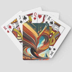 Fancy nieuwste ontwerp afgedrukt pokerkaarten