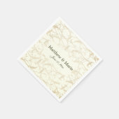 Fancy olievlek servet (Hoek)