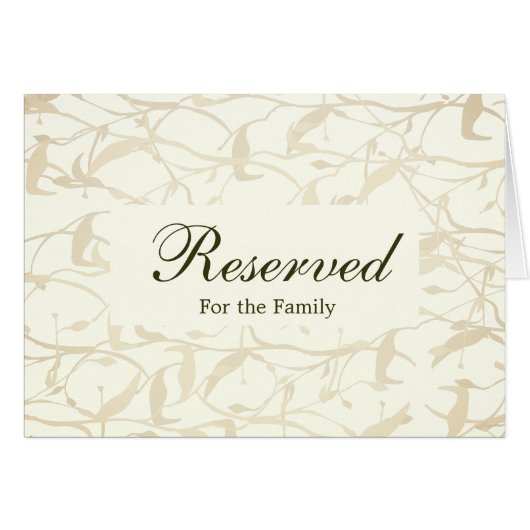 Fancy olievlek voorbehouden aan de Kaart van de fa (Voorkant Horizontaal)