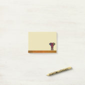 Fancy Olifant Design Vette felle kleuren Post-it® Notes (Op bureau)