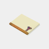 Fancy Olifant Design Vette felle kleuren Post-it® Notes (Schuin)