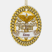 Fancy oncologieverpleegkundige keramisch ornament (Rechts)