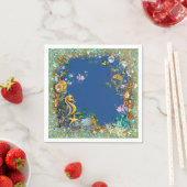 Fancy onder het Zee Servetten (Insitu)