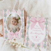 Fancy One Love Shack  Bow 1st Birthday Kaart