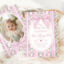 Fancy One Love Vintage Strik 1e Verjaardag Kaart