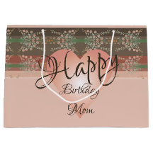 Fancy ontwerper Floral Paper Gift Bag