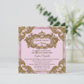 Fancy op een verjaardagsfeestje kaart (Staand voorkant)