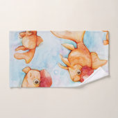 Fancy Oranda Goldfish Bad Handdoek (Handdoek)