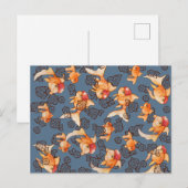 Fancy Oranda Goldfish Briefkaart (Voorkant / Achterkant)