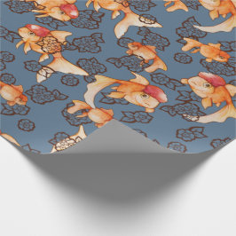 Fancy Oranda Goldfish Cadeaupapier