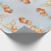 Fancy Oranda Goldfish Cadeaupapier (Hoek)