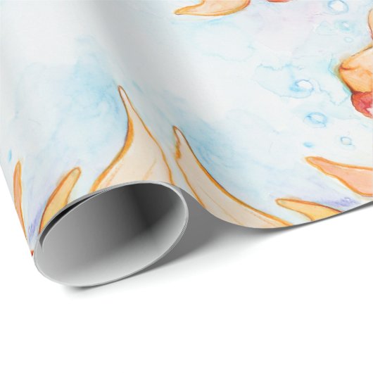 Fancy Oranda Goldfish Cadeaupapier (Rol Hoek)