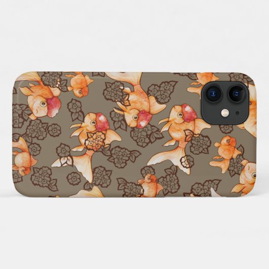 Fancy Oranda Goldfish Case-Mate iPhone Case (Achterkant (horizontaal))