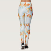 Fancy Oranda Goldfish Leggings (Achterkant)