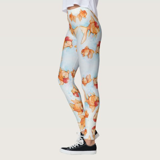 Fancy Oranda Goldfish Leggings (Links)