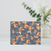 Fancy Oranda Goudvis Briefkaart (Staand voorkant)