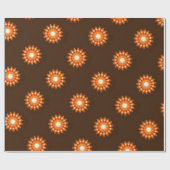 FANCY ORANJE STROOM CADEAUPAPIER (Vlak)