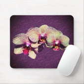 Fancy Orchid Flowers Muismat (Met muis)