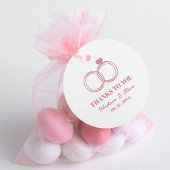 Fancy Original Modern Wedding Rings Thanks to You Rubberstempel